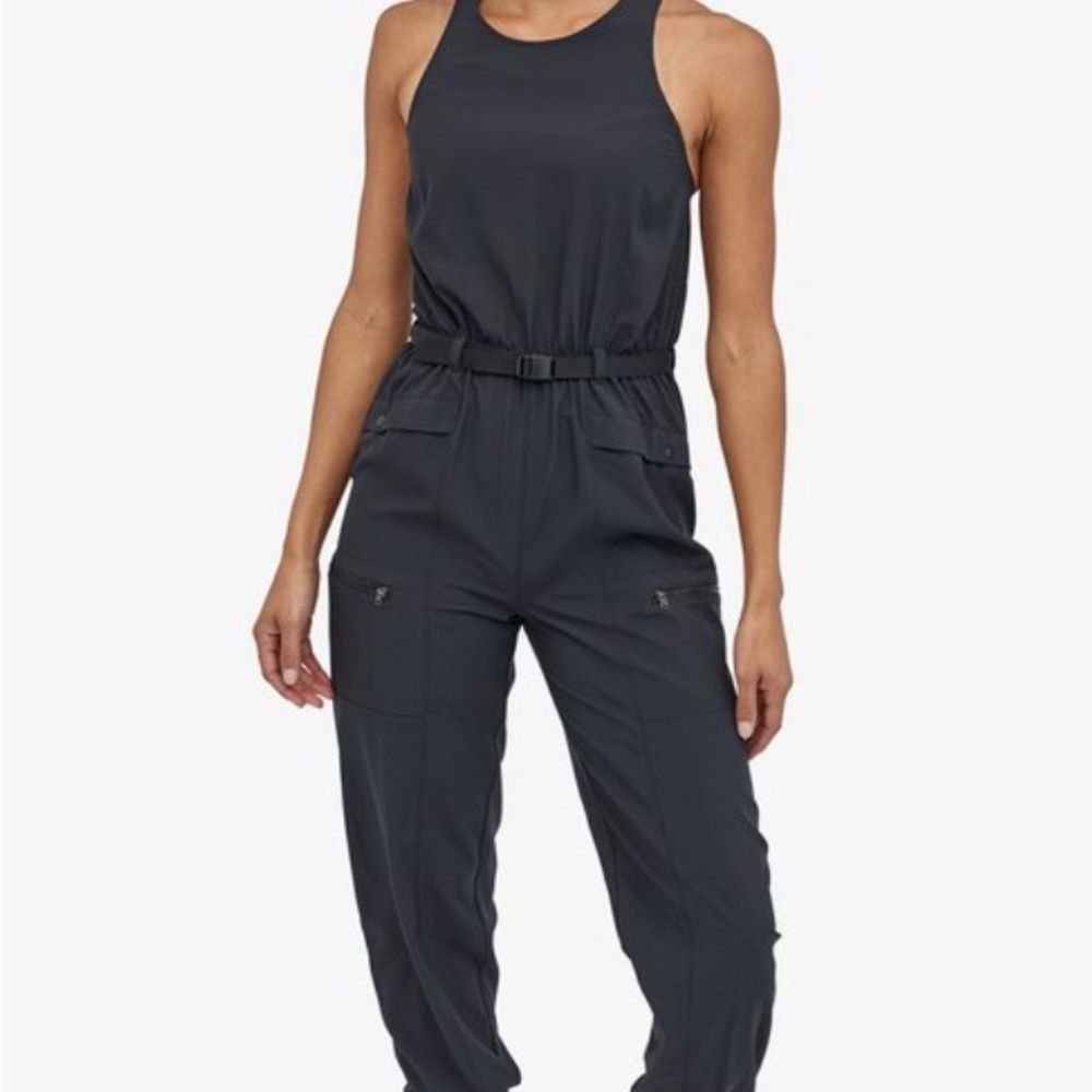 Patagonia Women's Fleetwith Black Jumpsuit